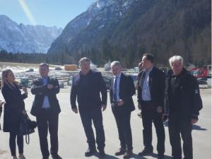 Utrinki obiska ministra za infrastrukturo dr. Petra Gašperšiča 7